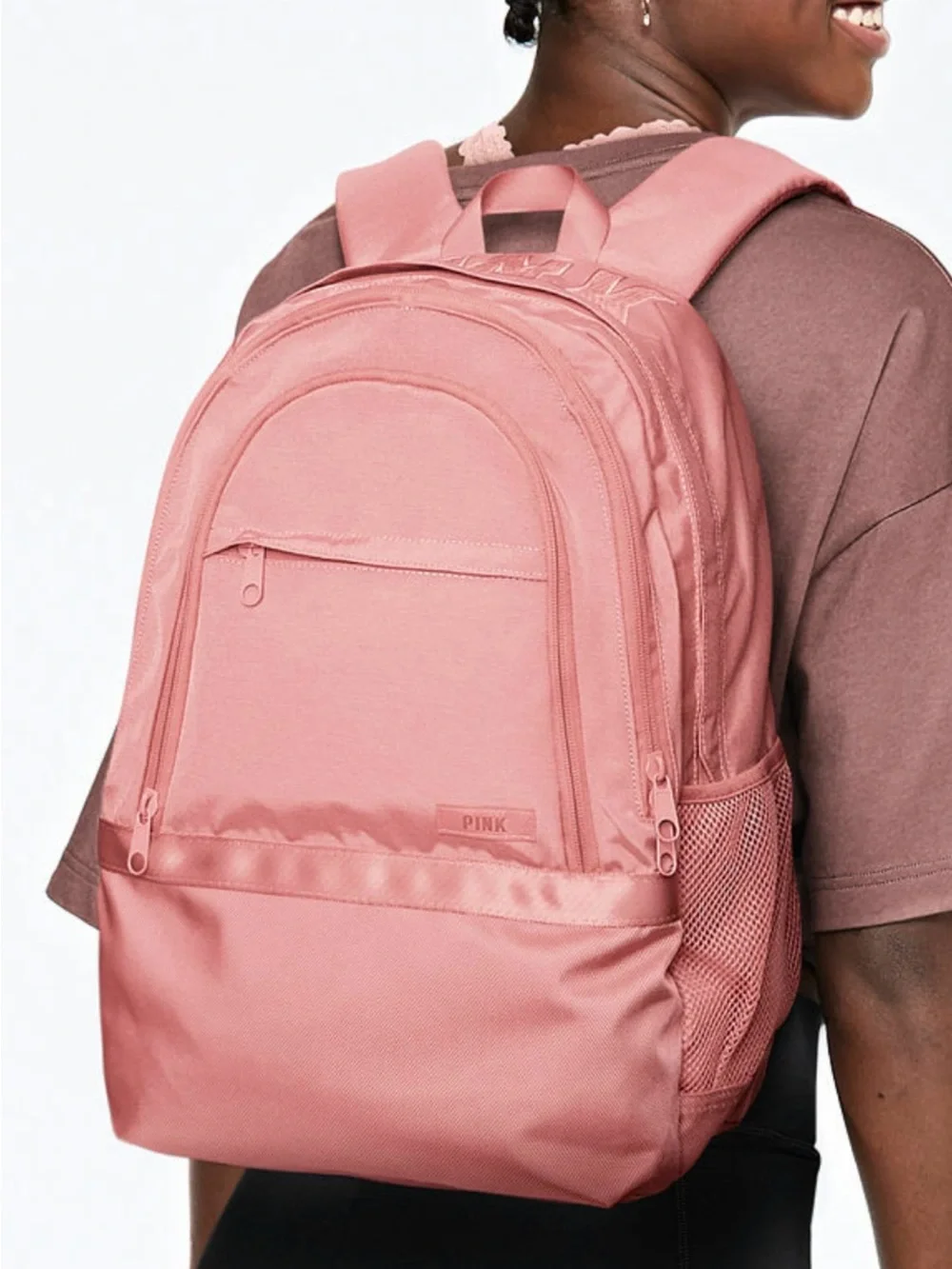 PINK Victoria's Secret Blush Pink Campus Backpack